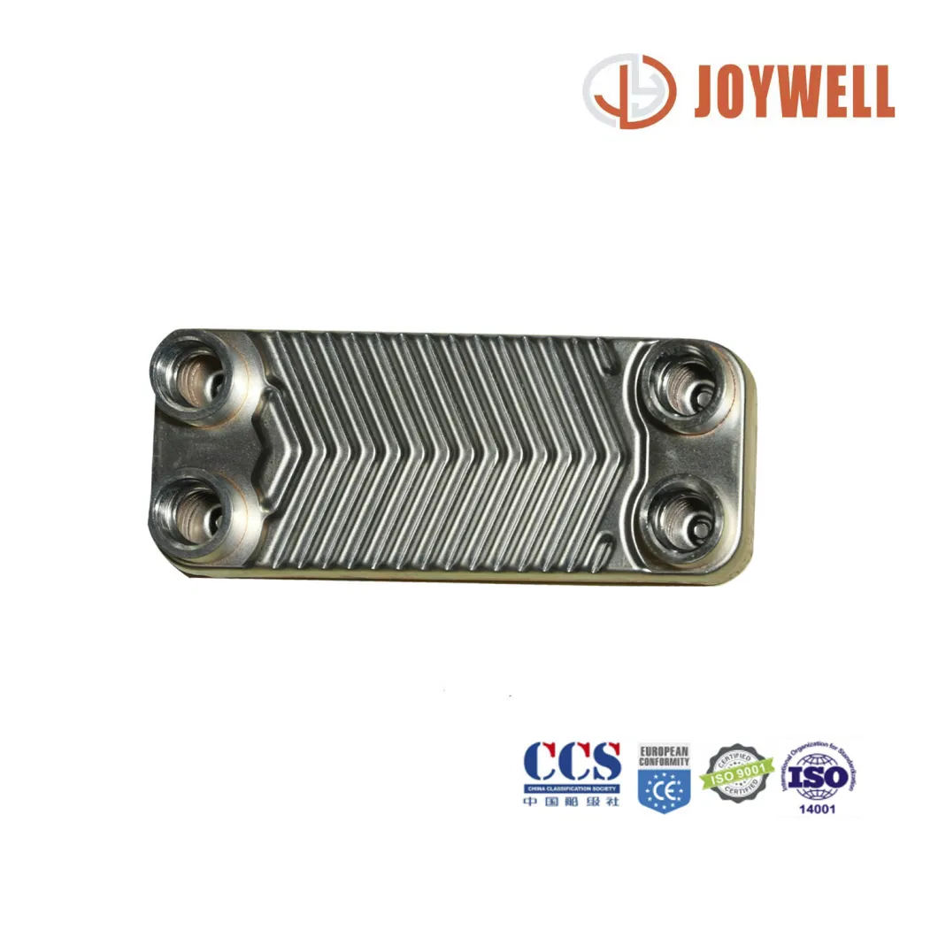 ROHS CE ISO CCS Copper Brazed Plate Heat Exchanger for Refrigeration Equipment